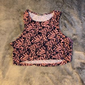 Charlotte Russe Crop Halter Top
